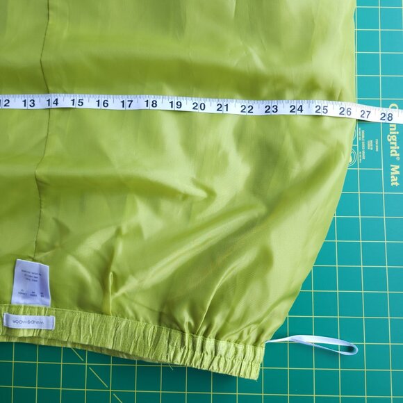 WINDSMOOR Green Linen Blend Skirt~18 - Picture 6 of 8
